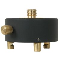 Dreifuß-Adapter 34 mm drehbar mit Feststellschraube